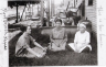 COPPEAK girls - post card - Dovie (l), Mary Emily LATHAM, and Ellen Elizabeth COPPEAK (r)